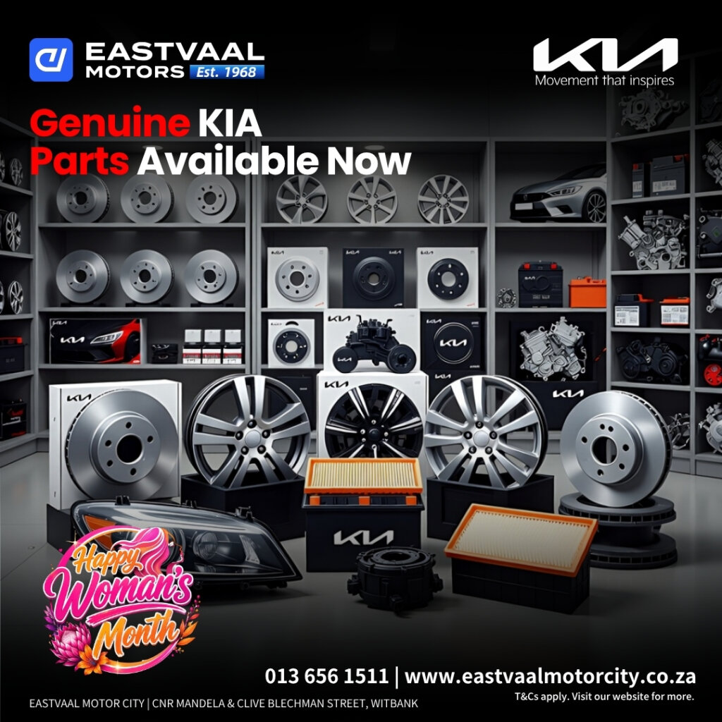 Genuine Kia Parts Available Now! from Eastvaal Motors