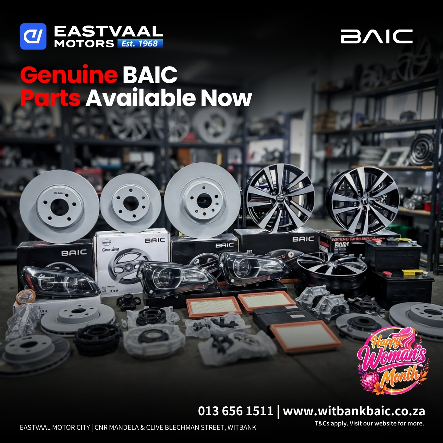 ⚙️ Genuine BAIC Parts Available Now! from BAIC Witbank