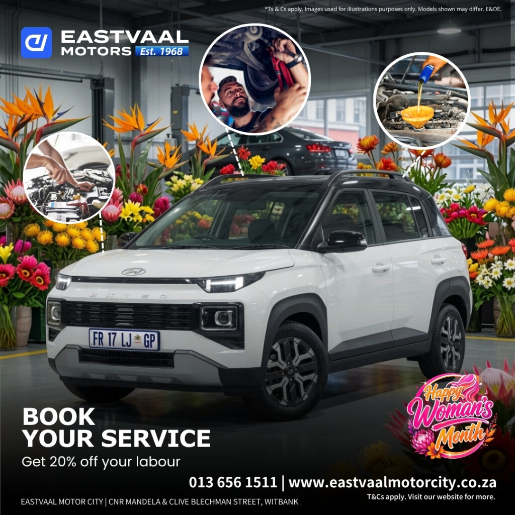 🔧 Book Your Service this Women’s Month! from Eastvaal Motors