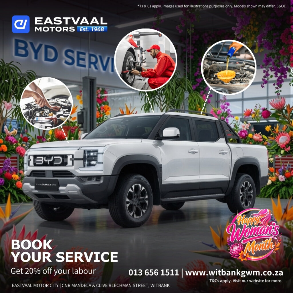 This Women’s Month, look after your BYD! from Eastvaal Motors