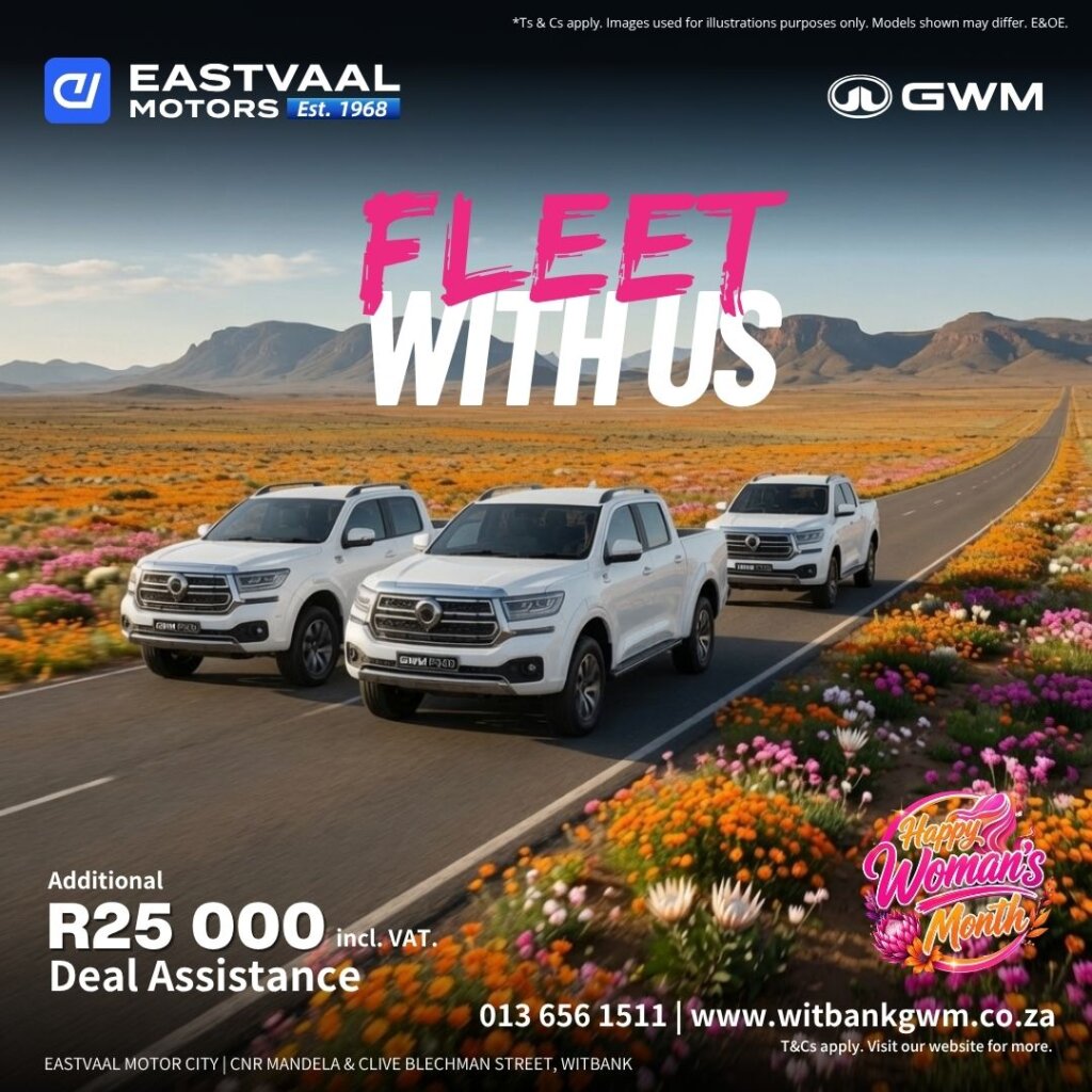 🚛 Fleet With Us this Women’s Month. from Eastvaal Motors