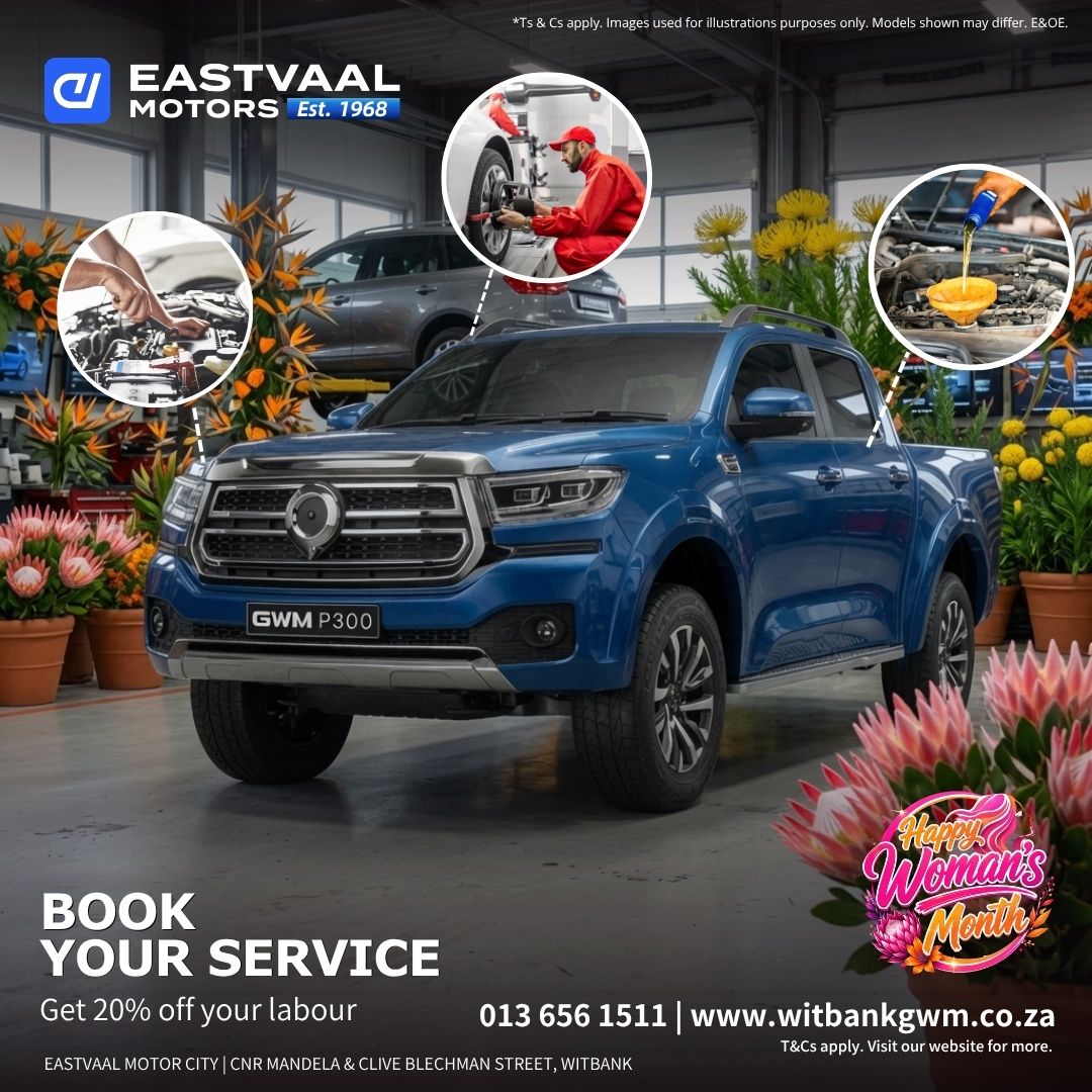 🛠️ Book Your Service & Save. from Eastvaal Middelburg GWM