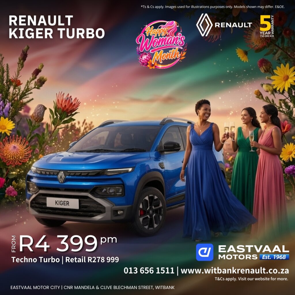 Feel the power this Women’s Month! from Eastvaal Motors
