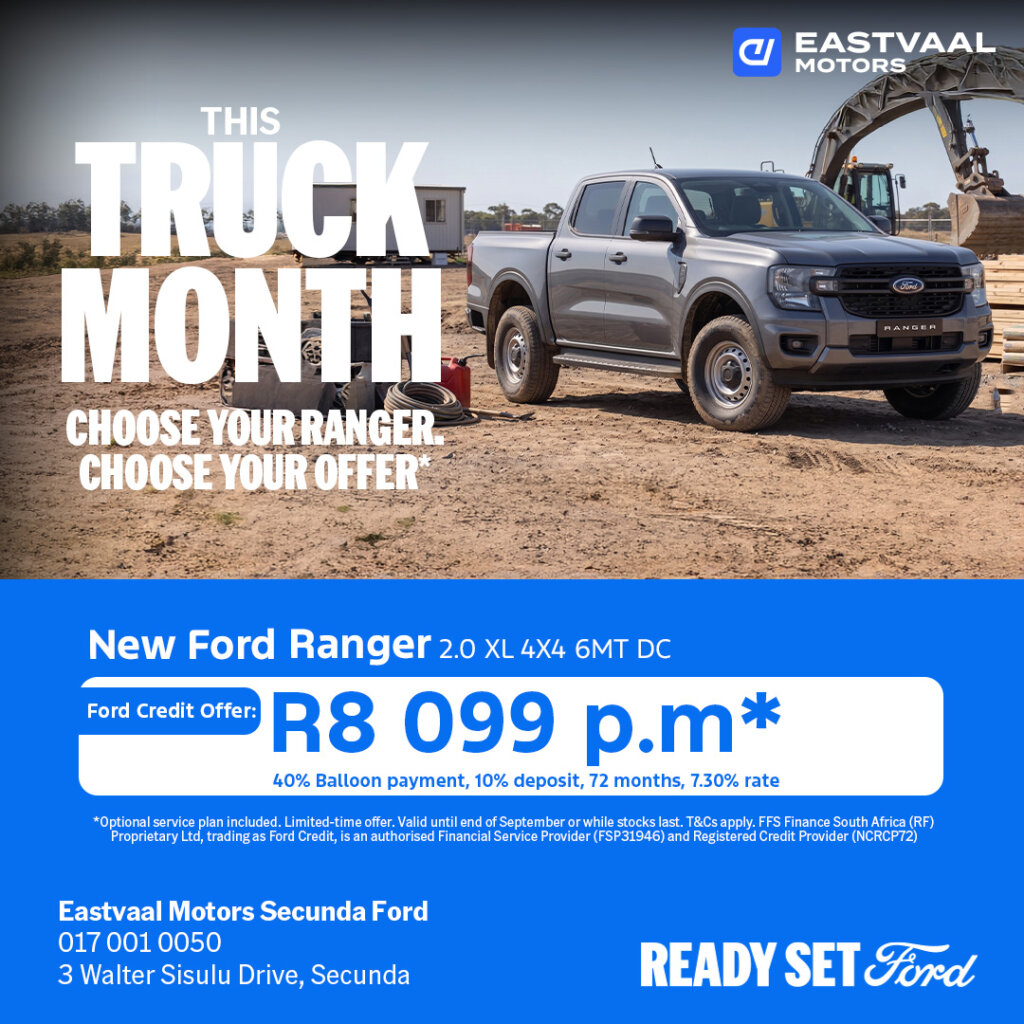 Ford Ranger 2.0 XL 4X4 6MT DC from Eastvaal Motors