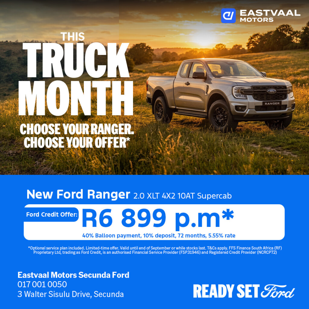 Ford Ranger Supercab 2.0 XLT 10AT 4X2 from Eastvaal Motors