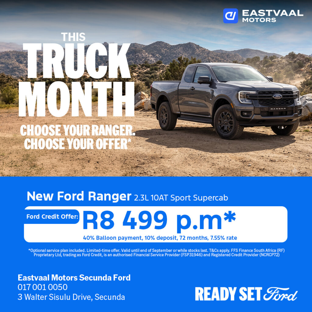Ford Ranger 2.3L Sport Super Cab 10AT from Eastvaal Motors