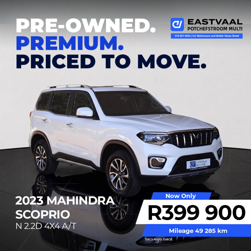 2023 Mahindra Scorpio N 2.2D 4XA A/T from Eastvaal Motors