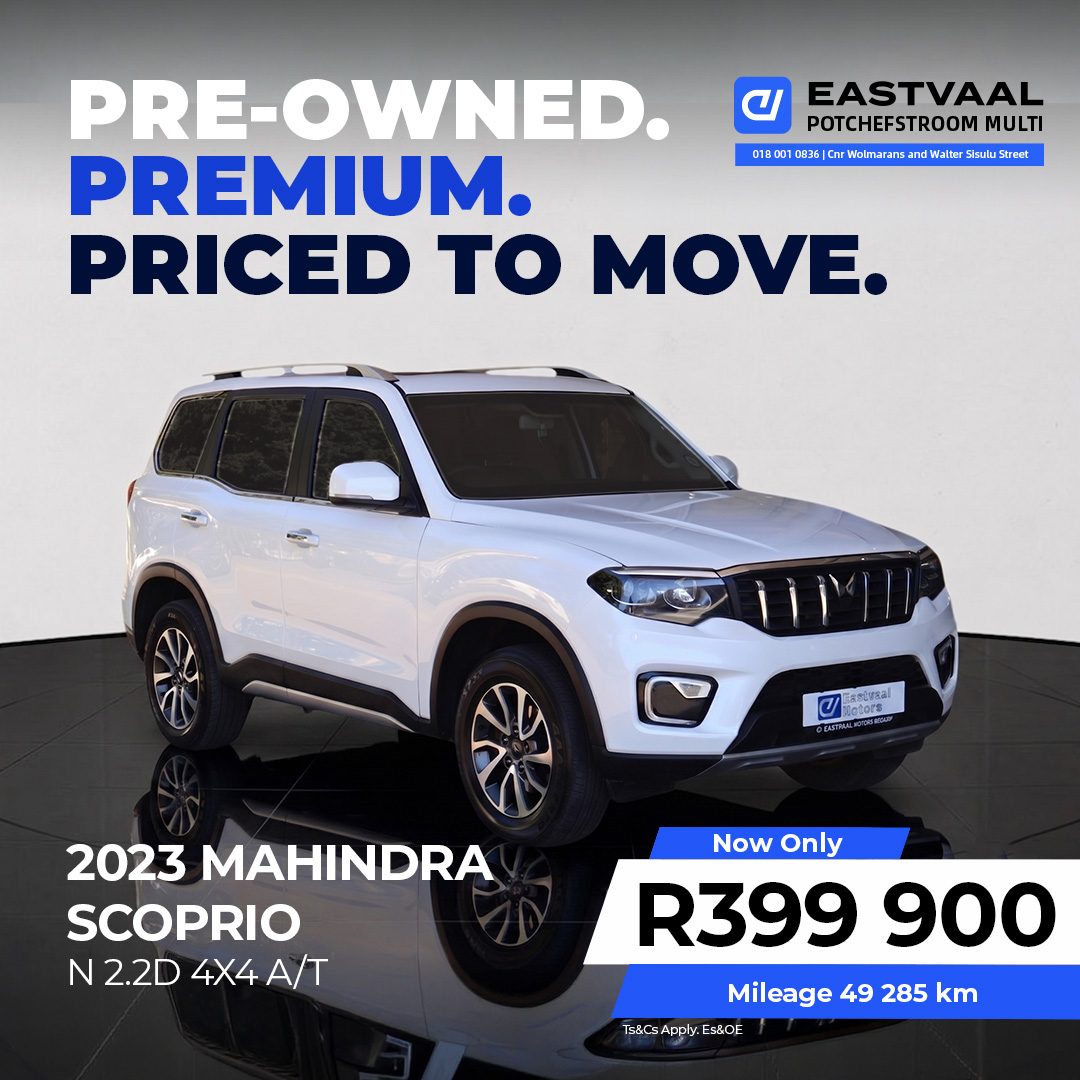 2023 Mahindra Scorpio N 2.2D 4XA A/T from Renault Potchefstroom