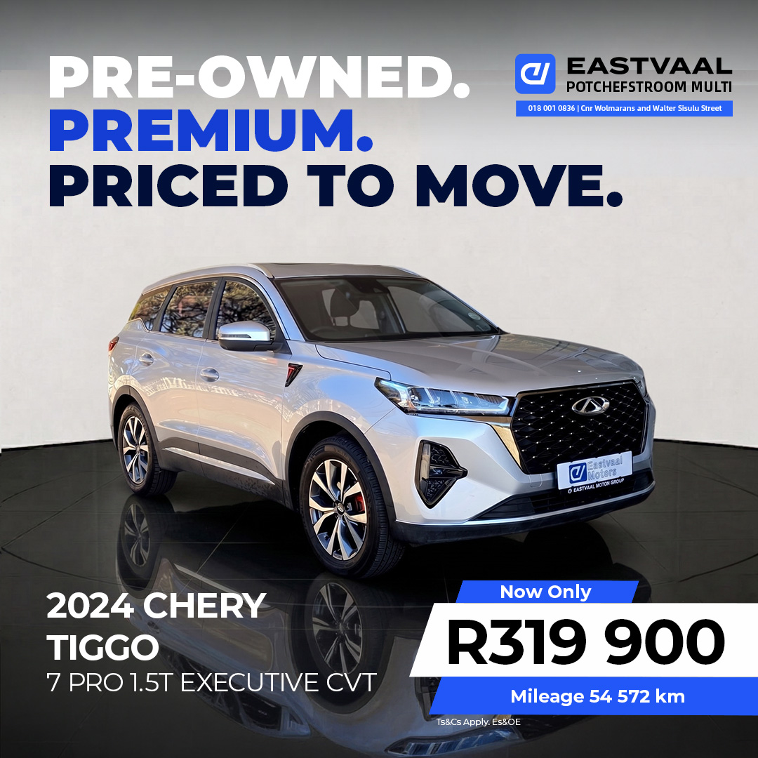 2024 Chery Tiggo 7 Pro 1.5T Executive DCT from Renault Potchefstroom