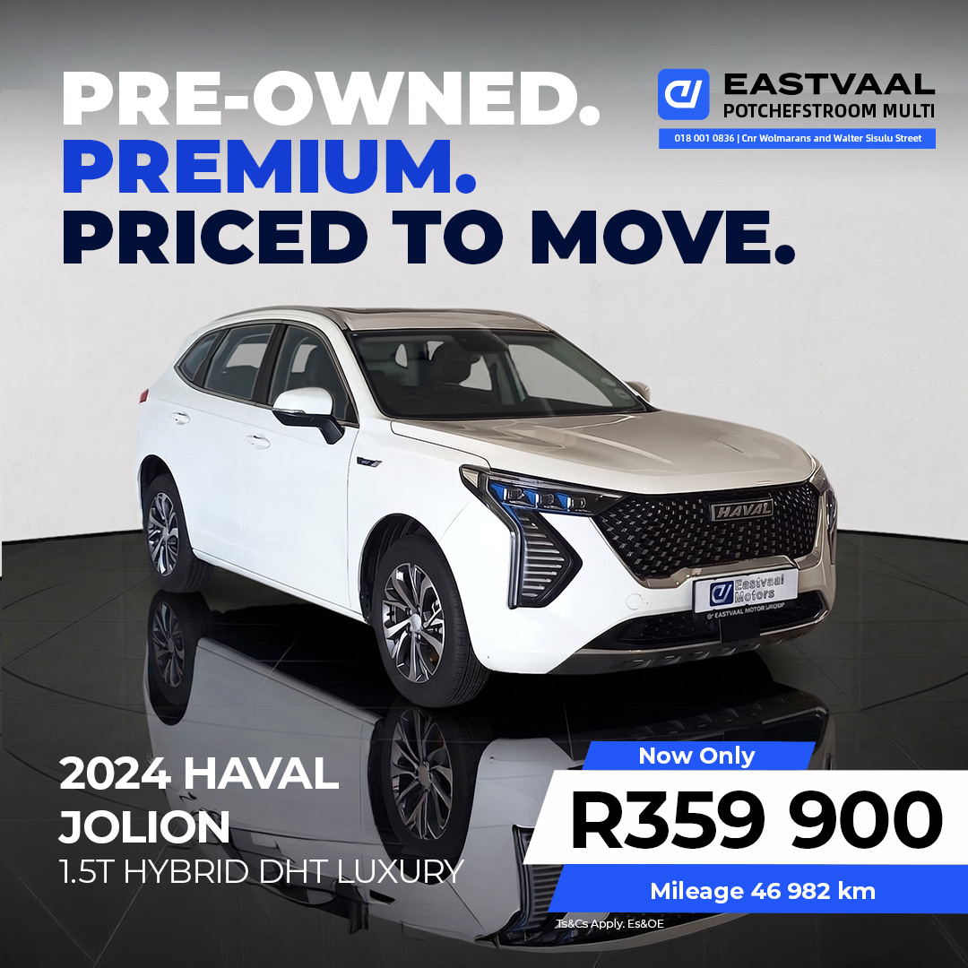 2024 Haval Jolion 1.5T Hybrid DHT Luxury from Renault Potchefstroom