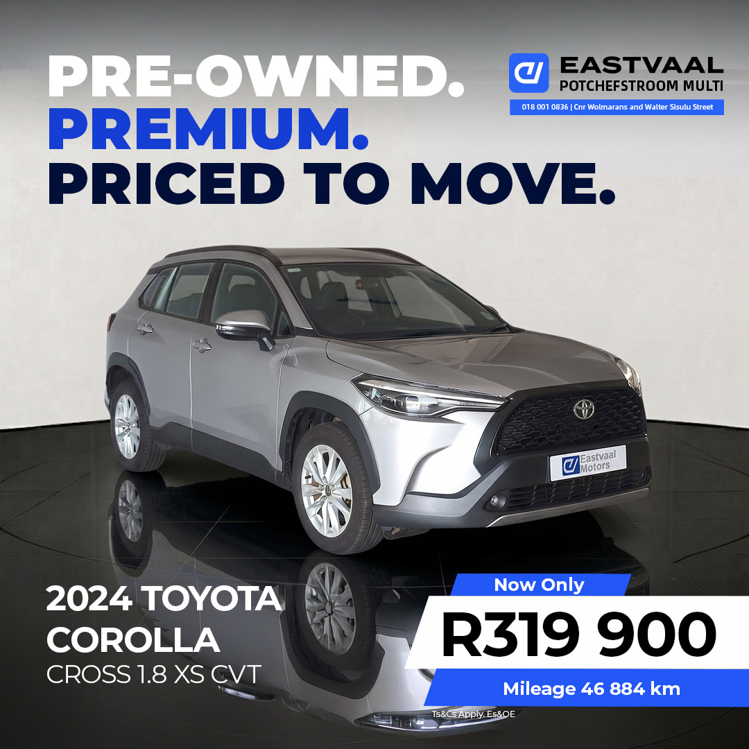 2024 Toyota Corolla Cross 1.8 XS CVT from Renault Potchefstroom
