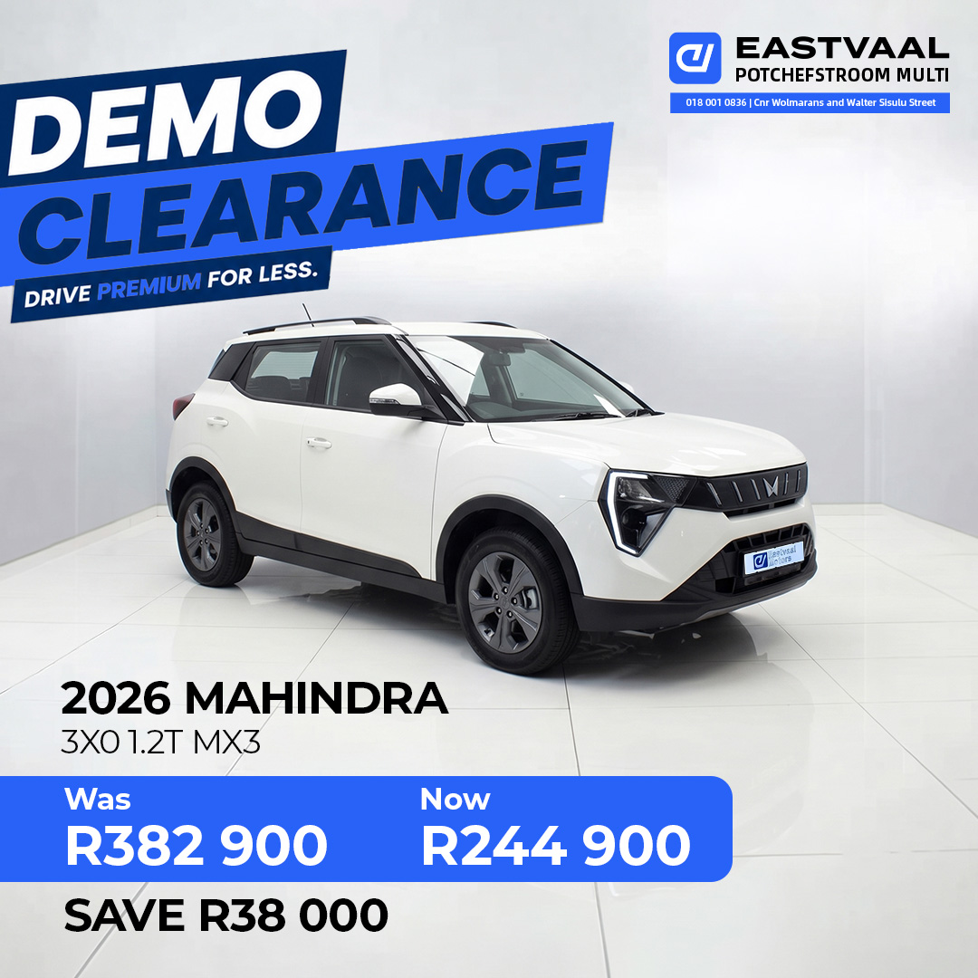 2026 Mahindra 3XO  1.2T MX3 from Renault Potchefstroom