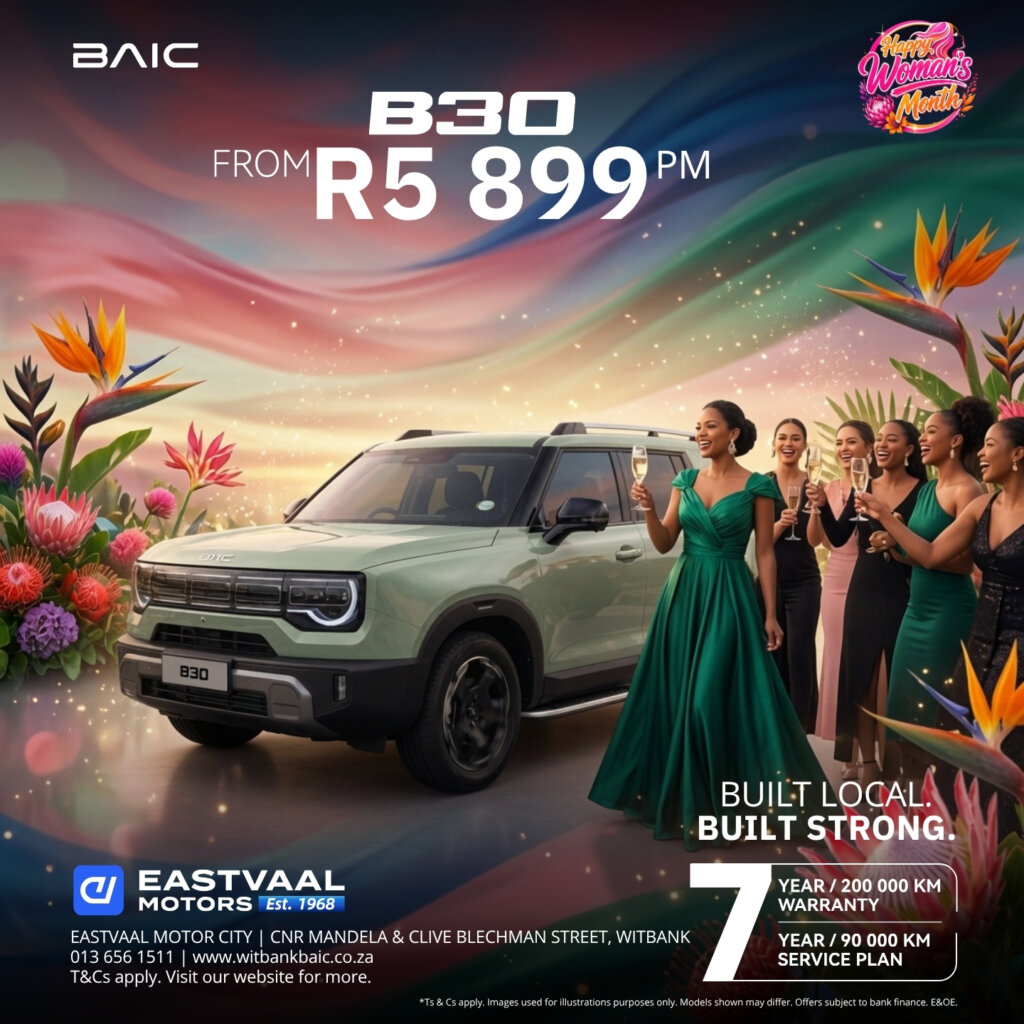 🥂 Built Local. Built Strong. Built for Her. from Eastvaal Motors