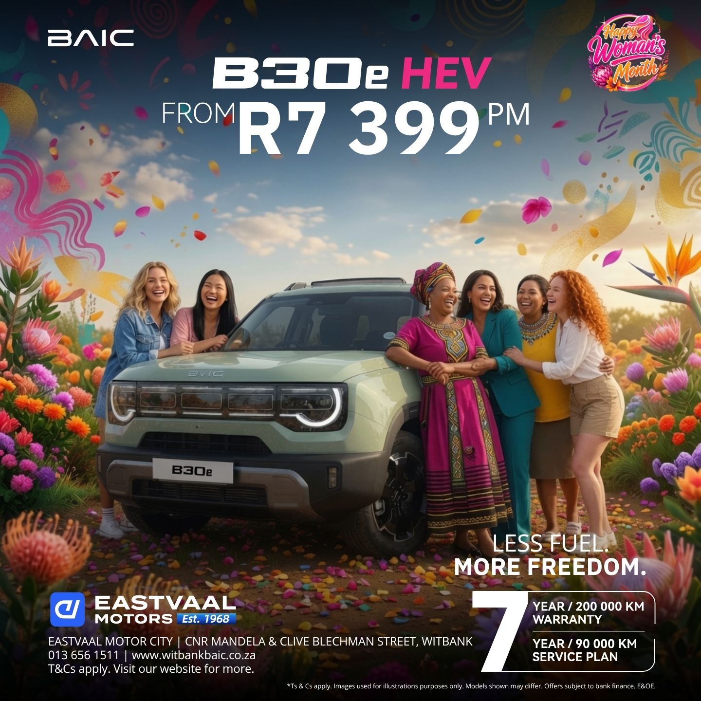 🌿 Less Fuel. More Freedom. from BAIC Witbank