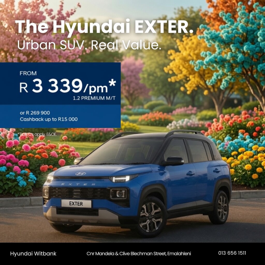EXTER – Urban SUV. Real Value. from Eastvaal Motors