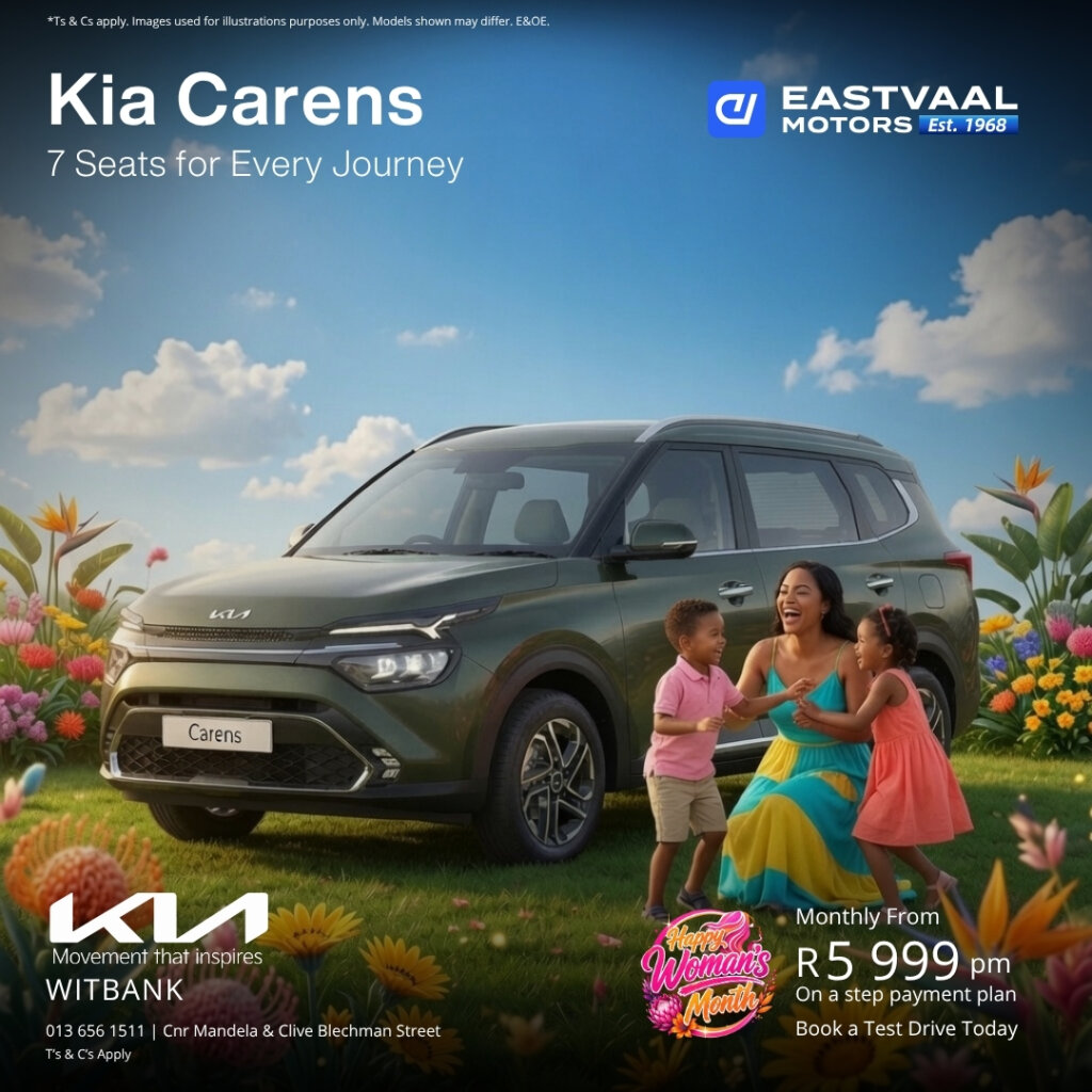 Kia Carens 7 Seats for Every Journey – Family First! from Eastvaal Motors