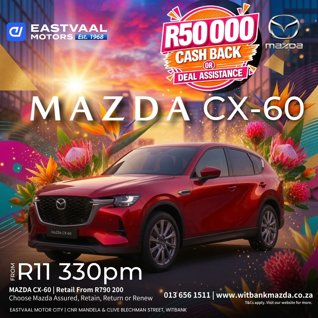 👑 Flagship Luxury. Unmatched Power. from Eastvaal Motor City Witbank Mazda