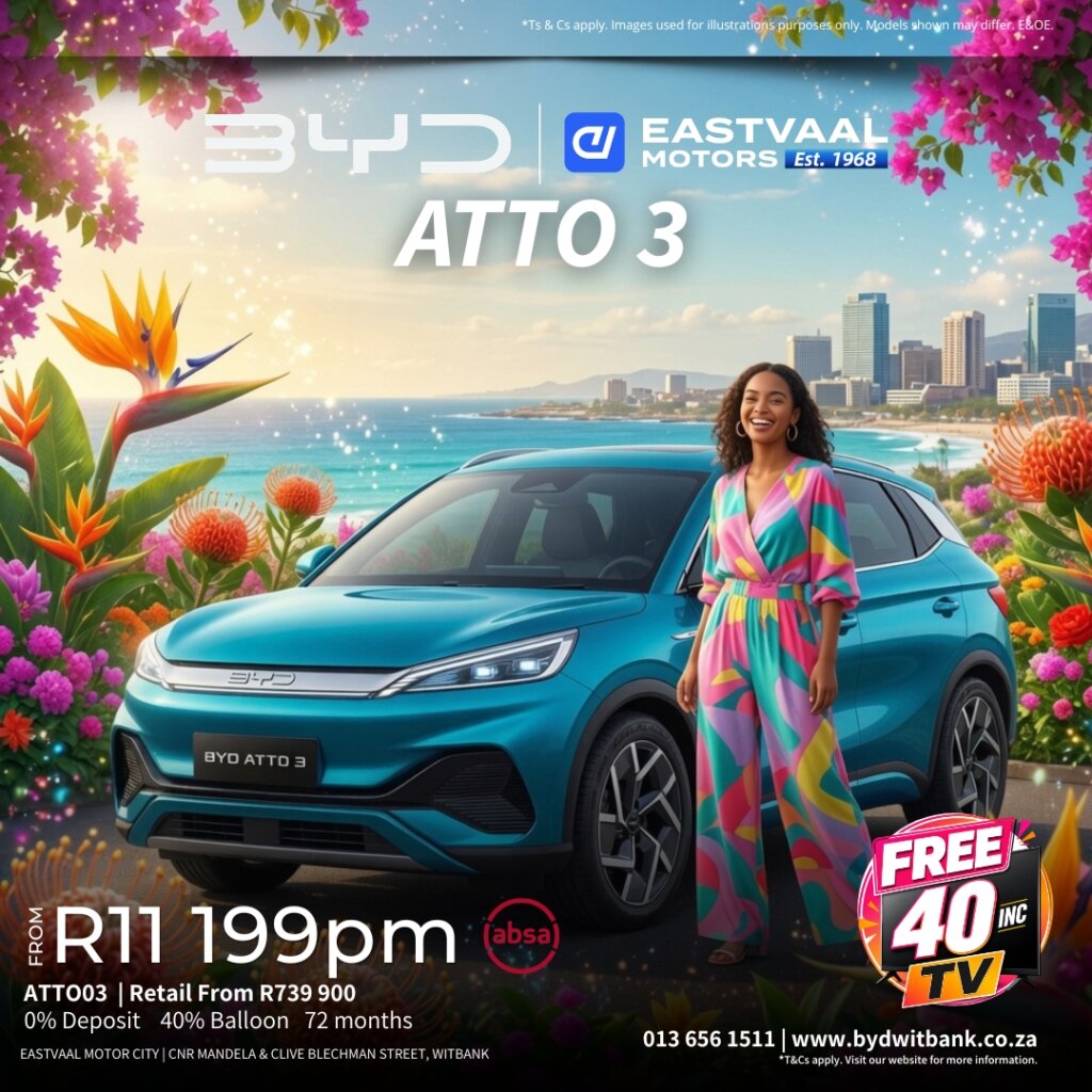 Bold looks. Electric soul. from Eastvaal Motors