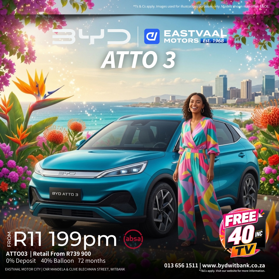 Bold looks. Electric soul. from Eastvaal Witbank BYD