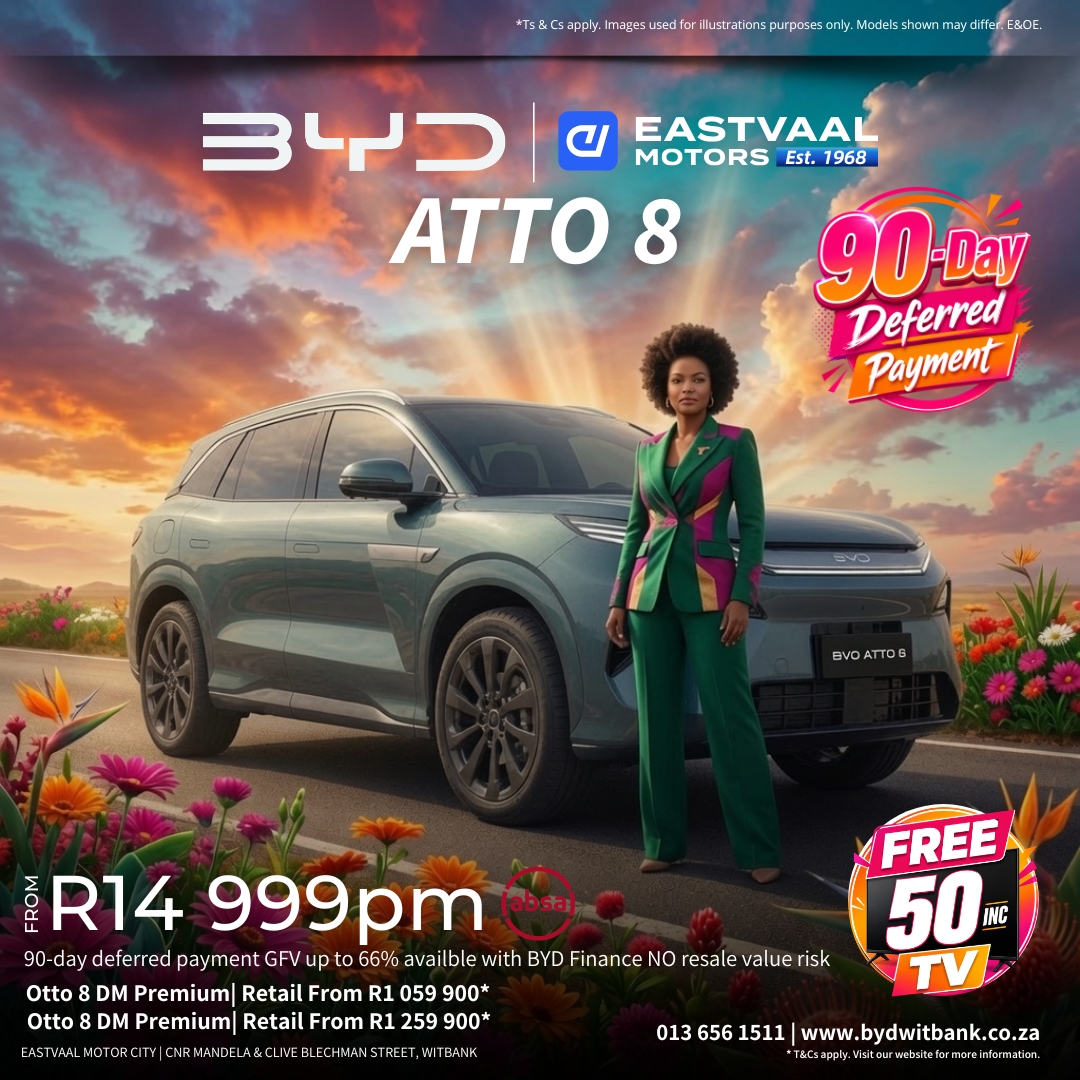 The ultimate family SUV for Women’s Month! from Eastvaal Witbank BYD