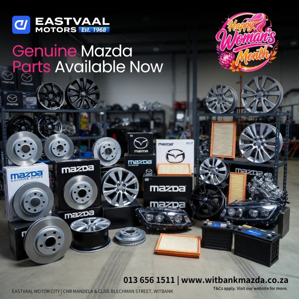 🛠️ Genuine Mazda Parts Available Now! from Eastvaal Motors