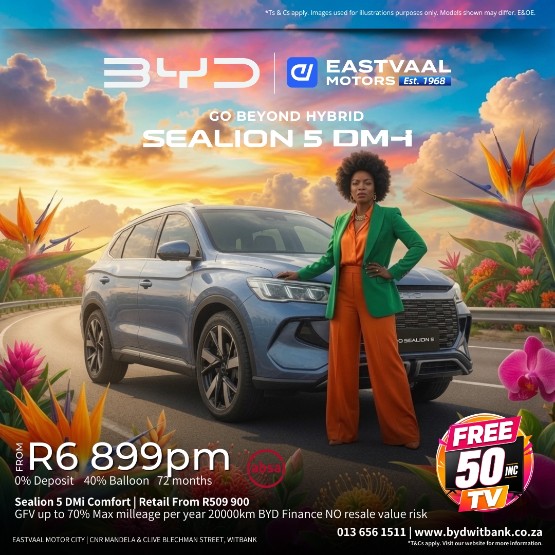 Go beyond hybrid this August! from Eastvaal Witbank BYD