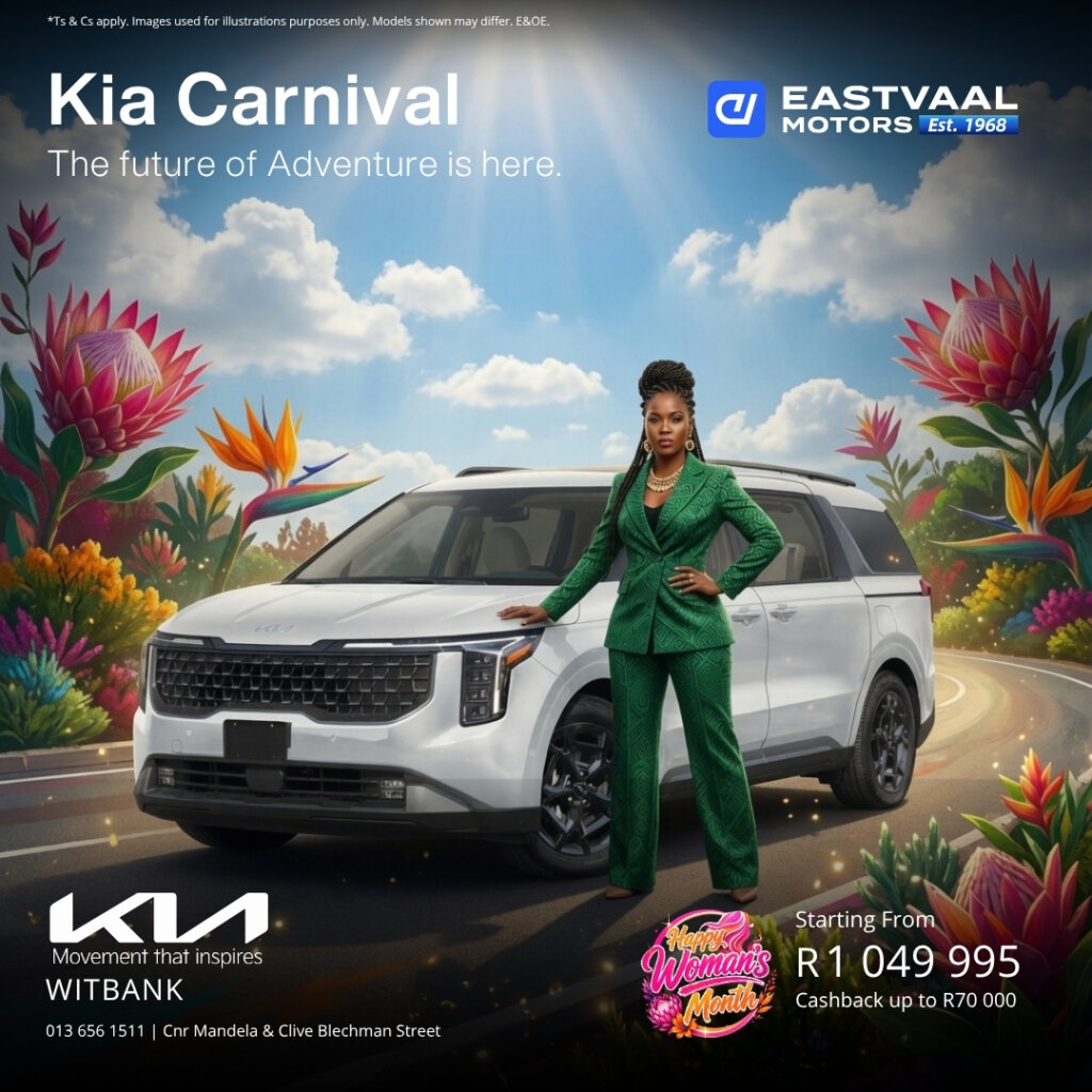 Kia Carnival The Future of Adventure is Here – In Style! from Eastvaal Motors
