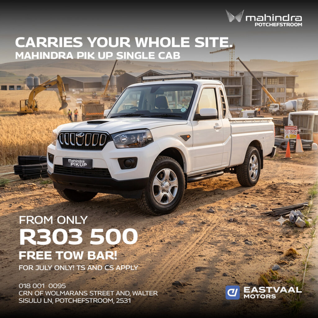 Mahindra Pik Up Single Cab from Eastvaal Motors