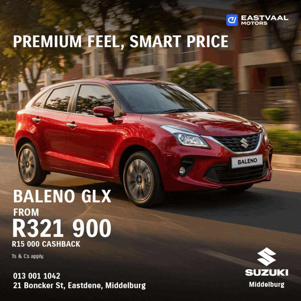 Suzuki Baleno GLX from Eastvaal Motors