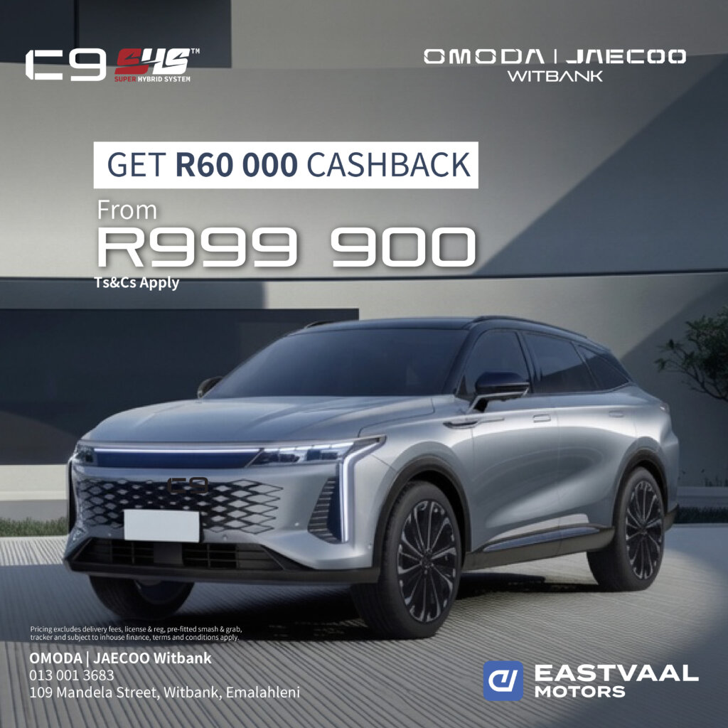 Omoda C9 Cashback Special from Eastvaal Motors