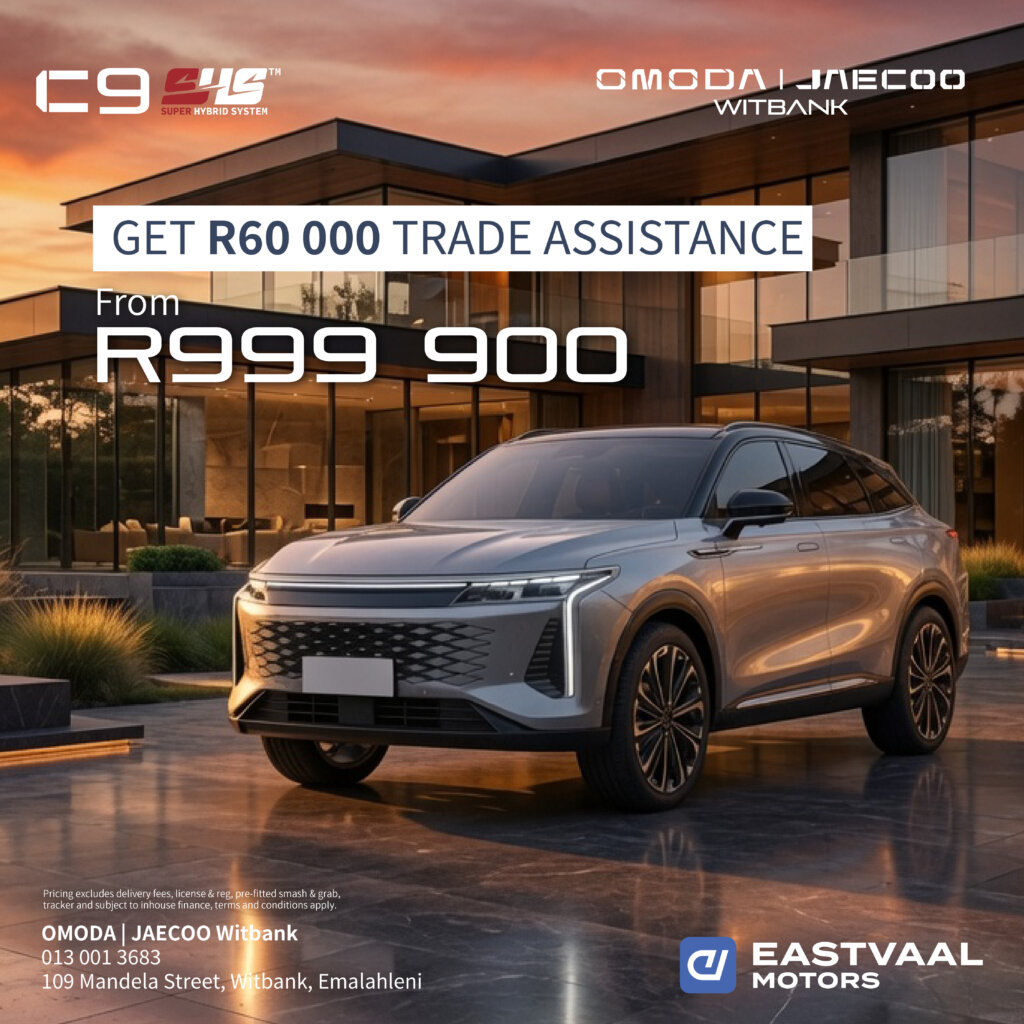 Omoda C9 Trade-In Assistance Special from Eastvaal Motors