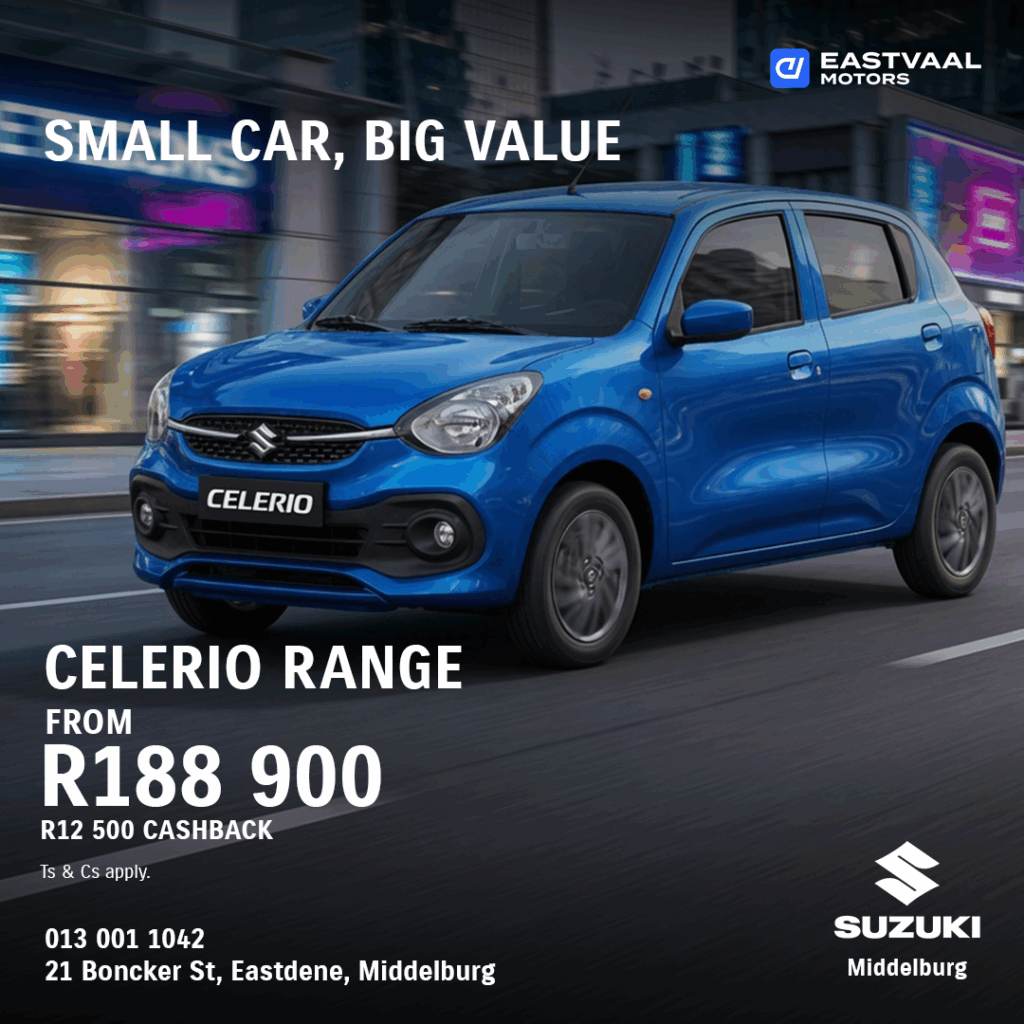Suzuki Celerio from Eastvaal Motors
