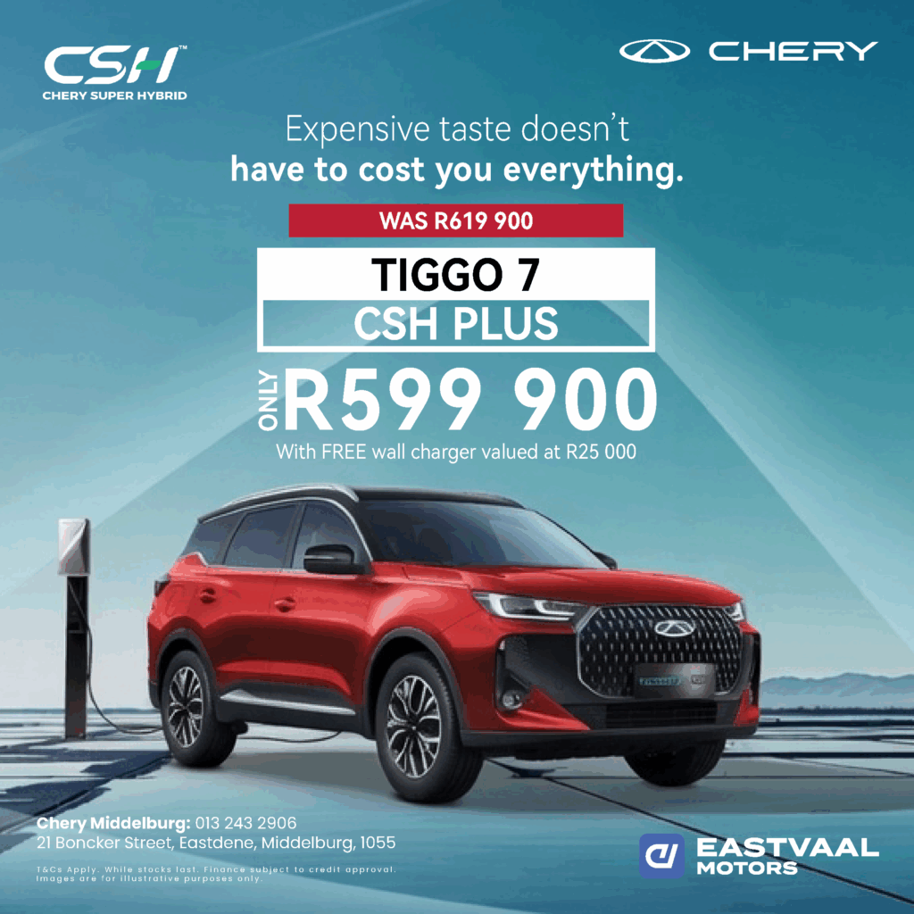 Tiggo 7 CSH Plus from Eastvaal Motors
