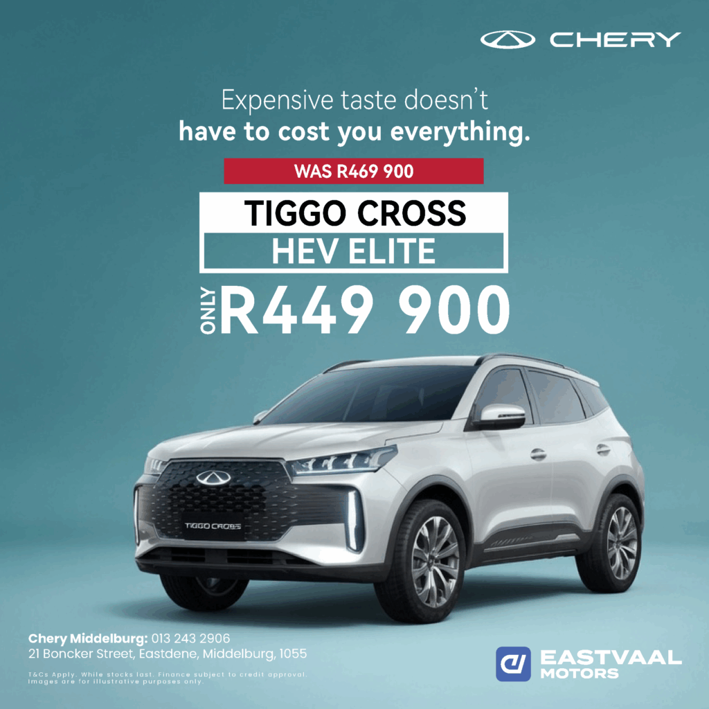 Tiggo Cross HEV Elite from Eastvaal Motors