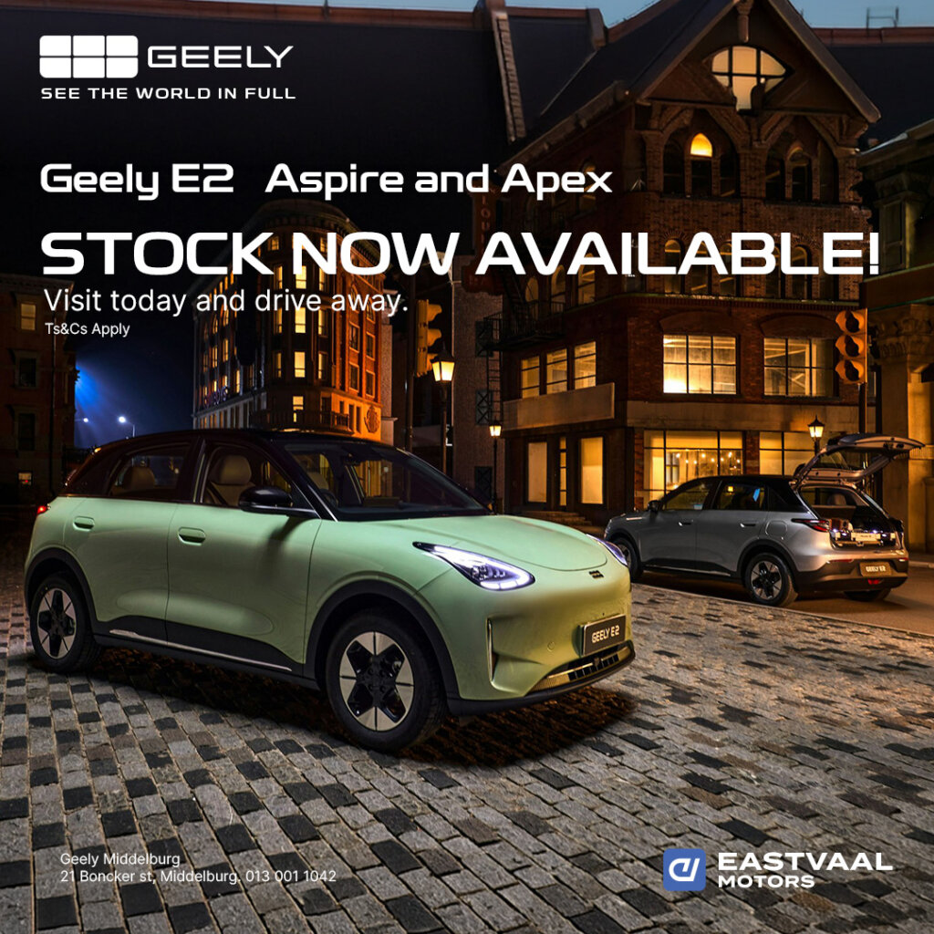 Geeley E2 Aspire & Apex from Eastvaal Motors