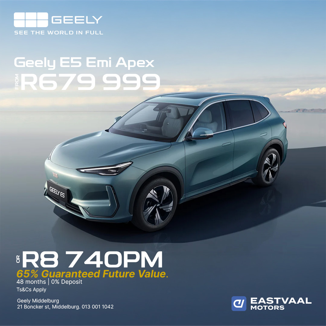 Geeley E5 EMI Apex from Geely Middelburg