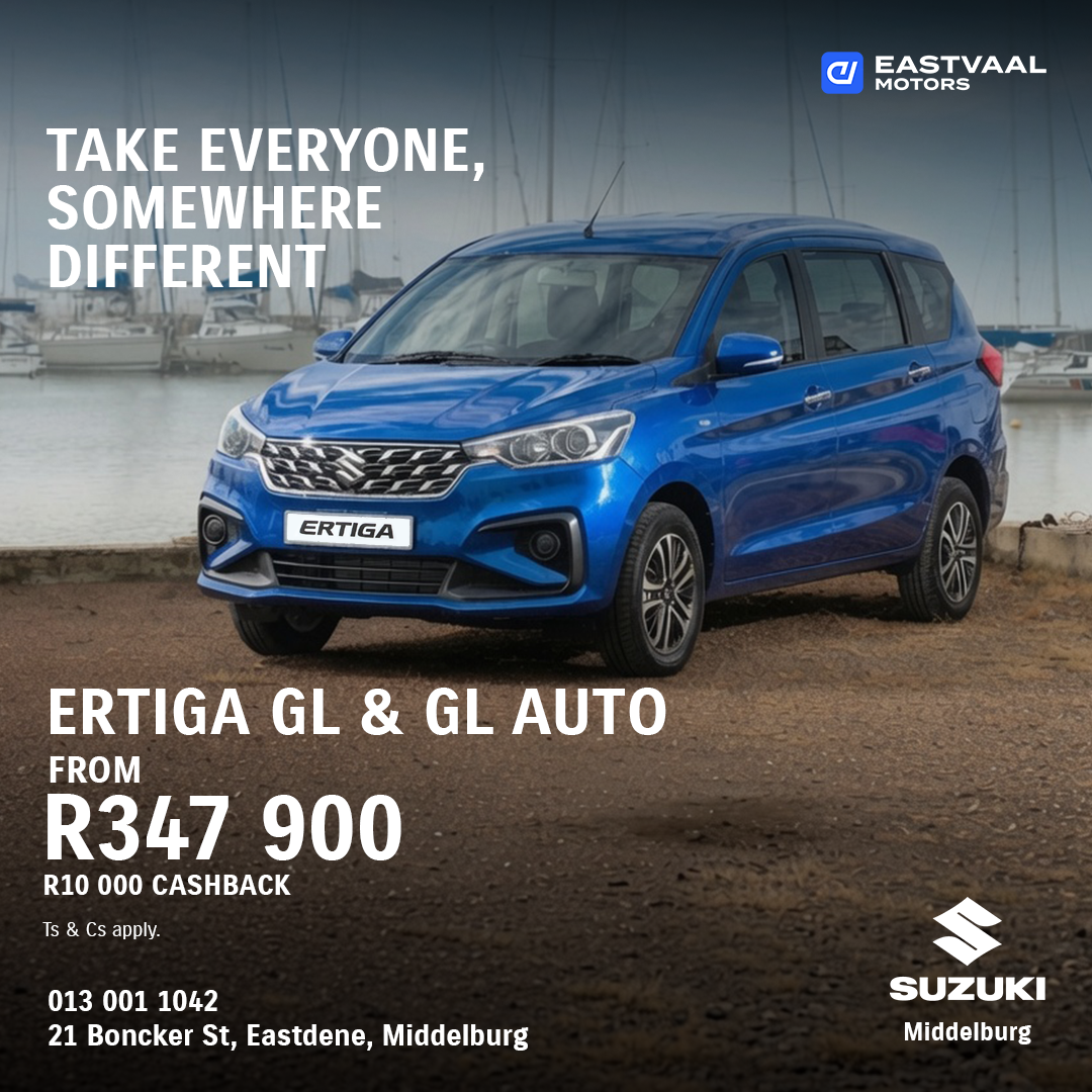 Ertiga GL & GL Auto from Suzuki Middelburg