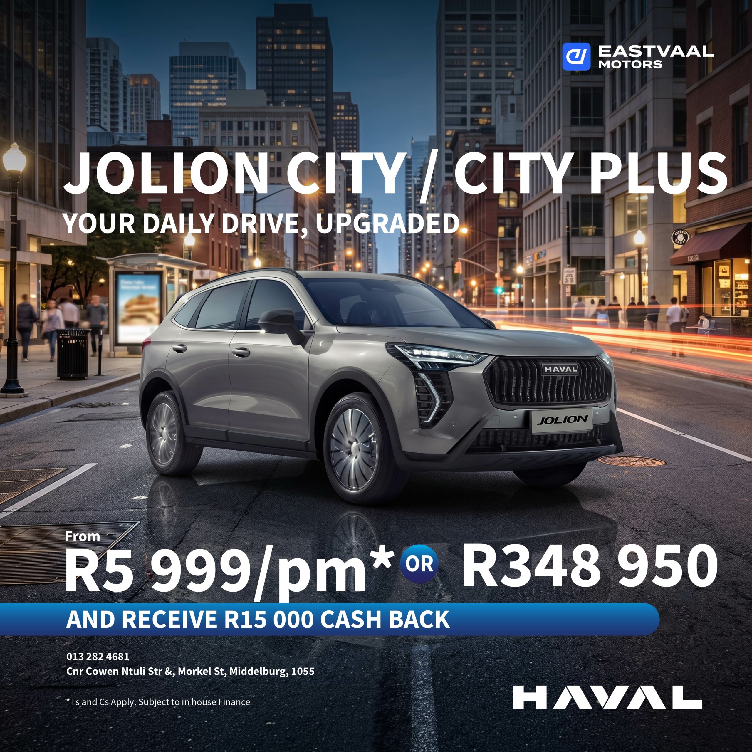 Haval Jolion City / City Plus from Eastvaal Middelburg Haval