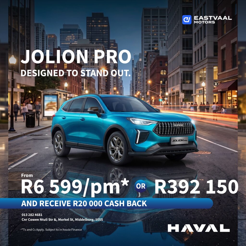 Haval Jolion Pro from Eastvaal Motors