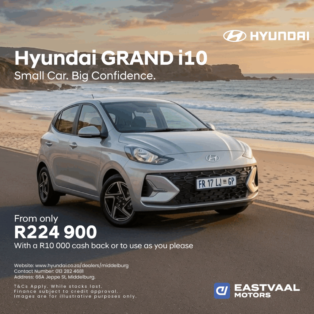 Hyundai Grand i10 from Eastvaal Motors