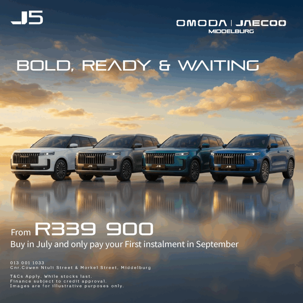 Jaecoo J5 from Eastvaal Motors