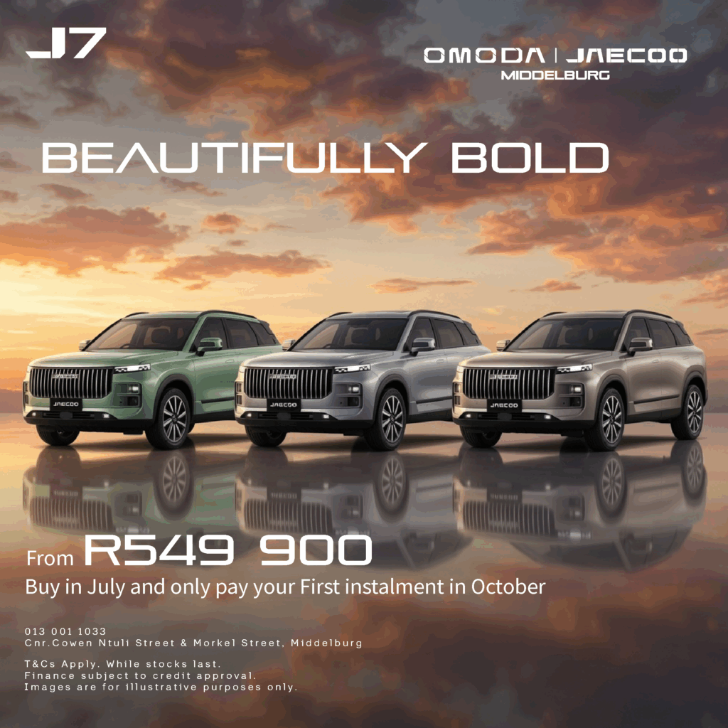 Jaecoo J5 from Eastvaal Motors