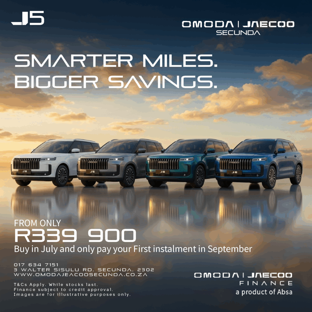 Jaecoo J5 from Eastvaal Motors