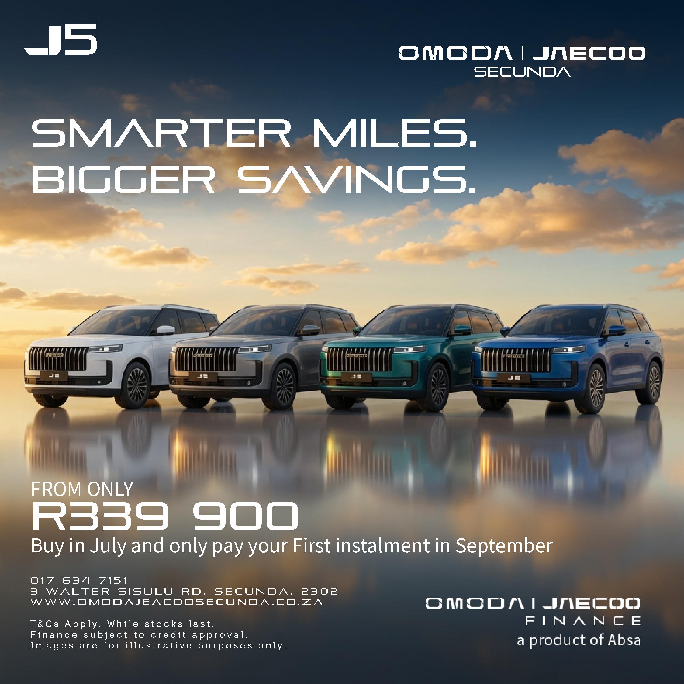 Jaecoo J5 from OMODA JAECOO Secunda