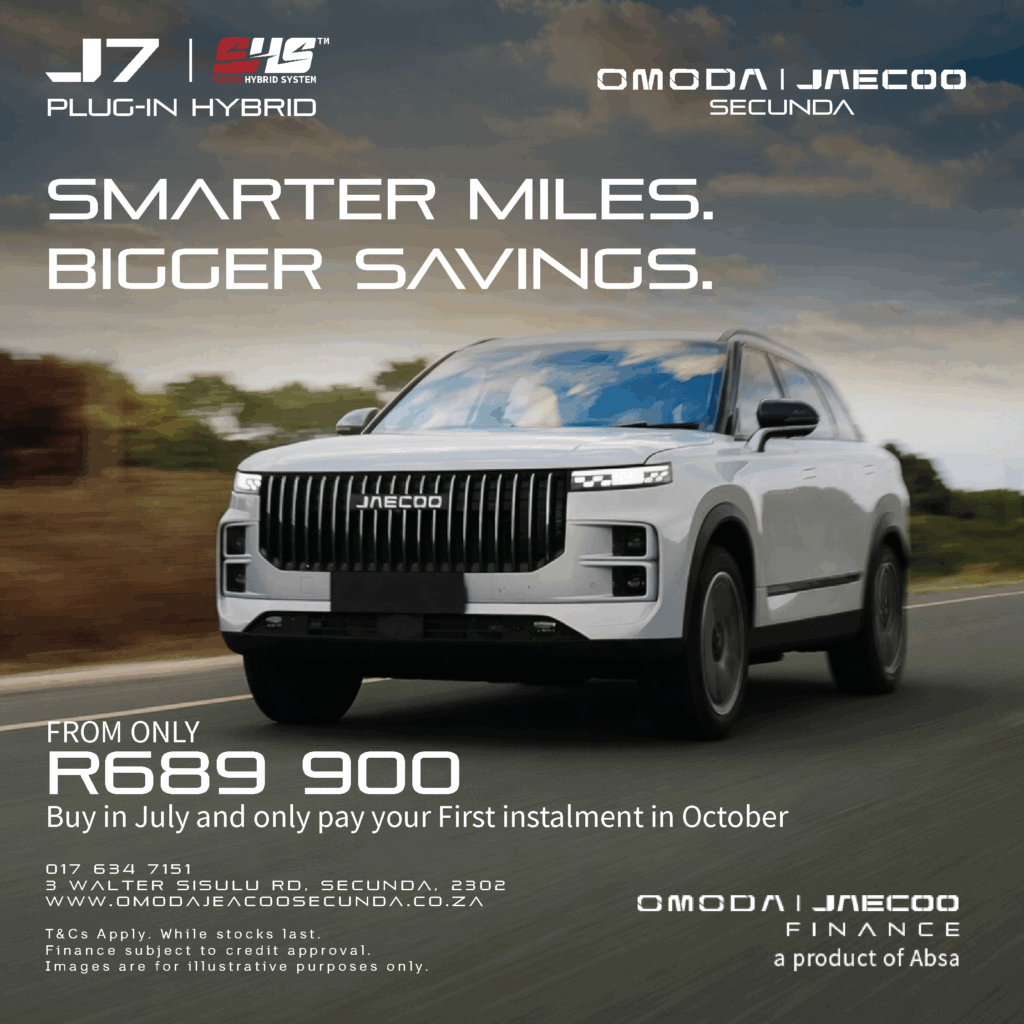 Jaecoo J7 PHEV from Eastvaal Motors