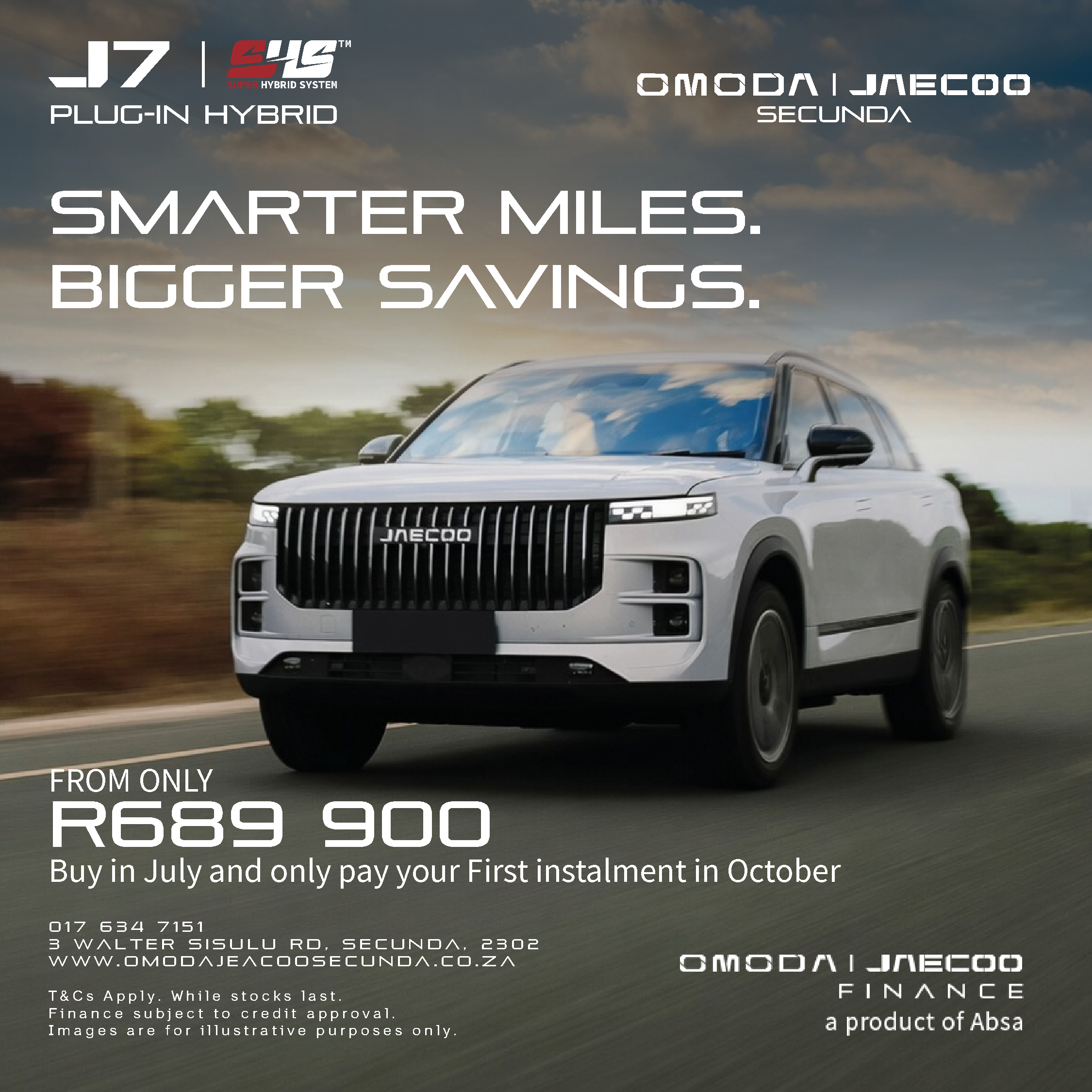 Jaecoo J7 PHEV from OMODA JAECOO Secunda