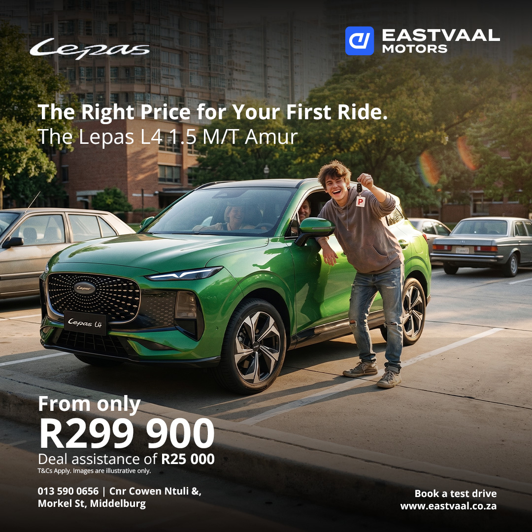 Lepas L4 1.5 M/T Amur from ​Eastvaal Middelburg Lepas