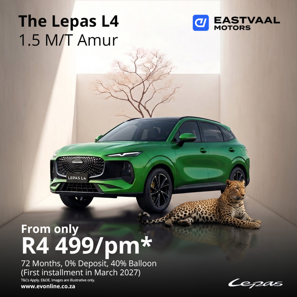 Lepas L4 Amur from Eastvaal Motors