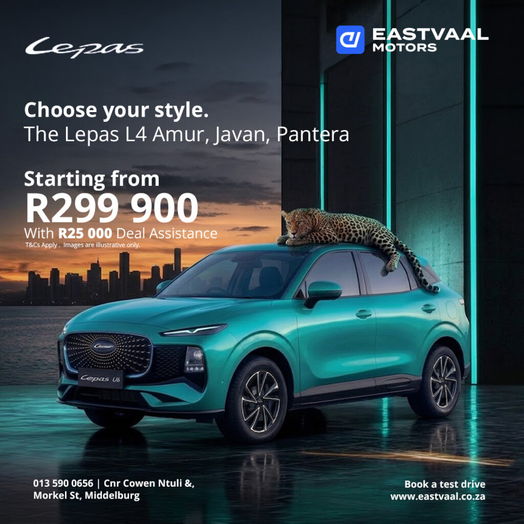 Lepas L4 July Special from Eastvaal Motors