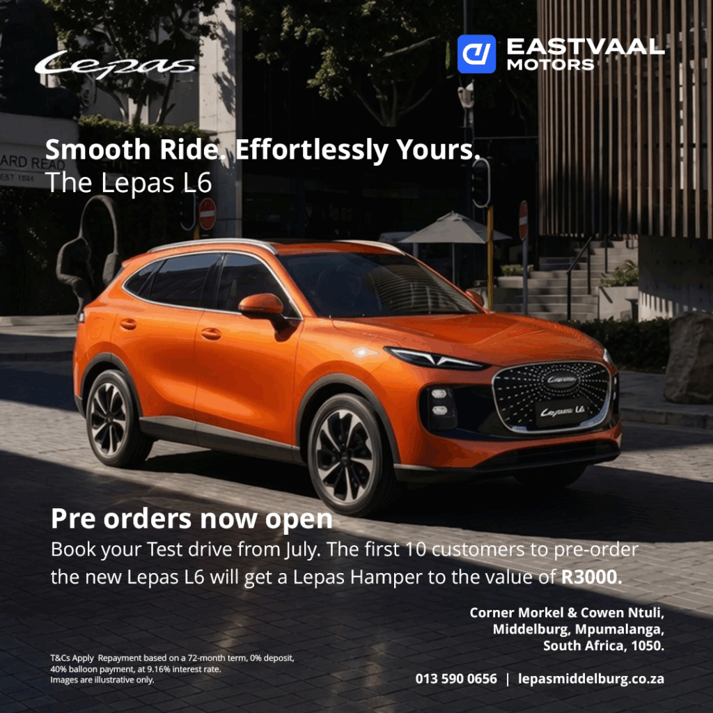 Lepas L6 from Eastvaal Motors